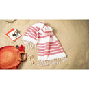 Prosop de plaja bumbac si poliester reciclat SARDENHA