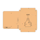 Sort din bumbac reciclat Goya