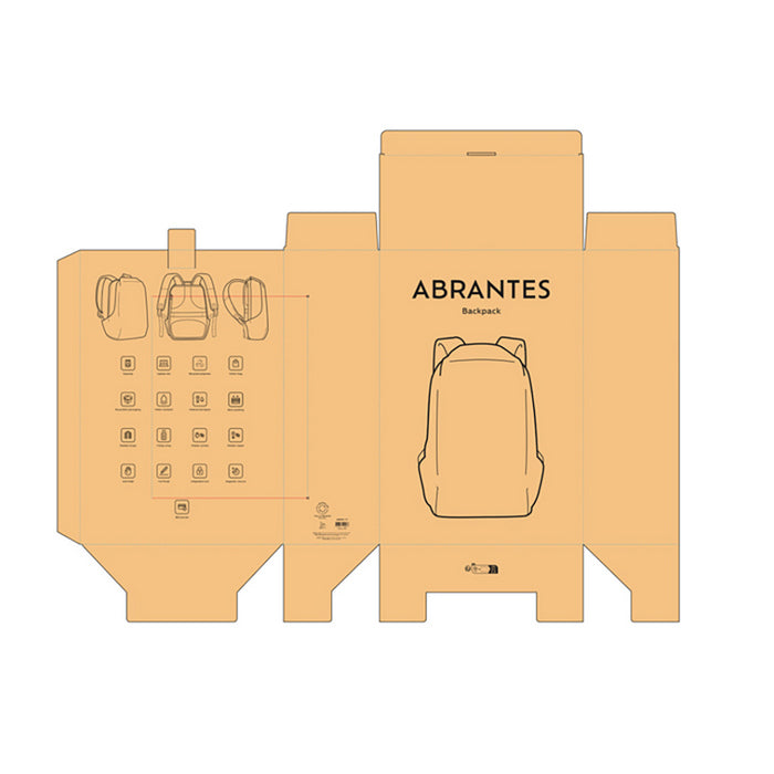 Rucsac laptop 17 inch RPET Abrantes, 20L