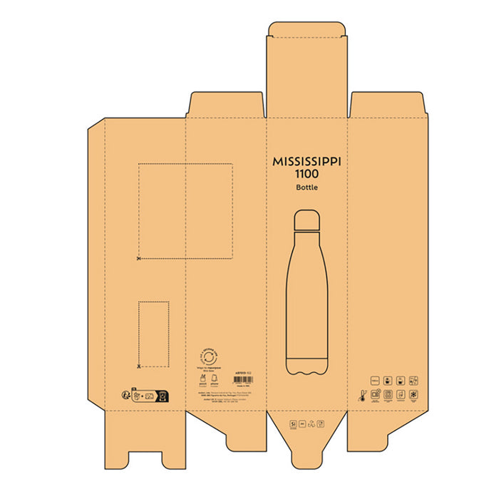 Sticla otel inoxidabil reciclat Mississippi 1100 , 1100 ml