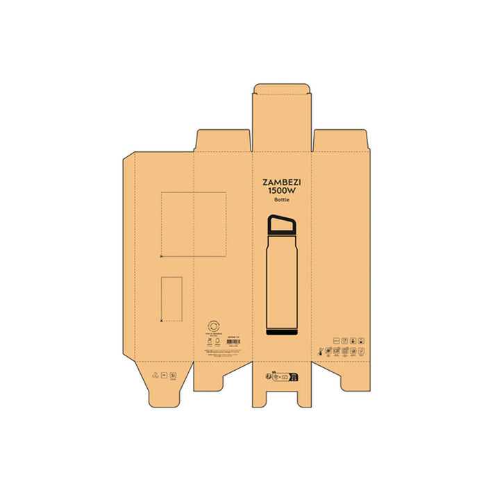 Sticla SBL otel inoxidabil reciclat Zambezi 1500W, 1620 ml