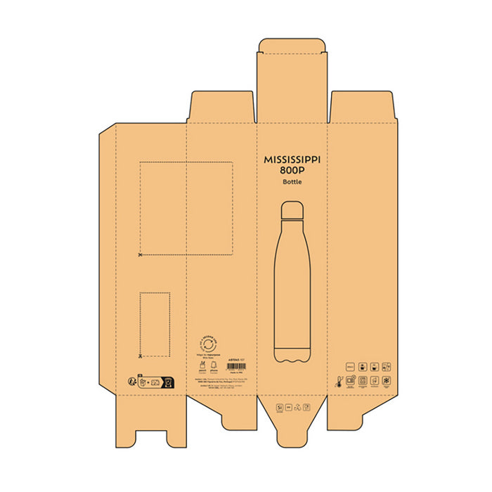 Sticla otel inoxidabil reciclat Mississippi 800P, 810 ml