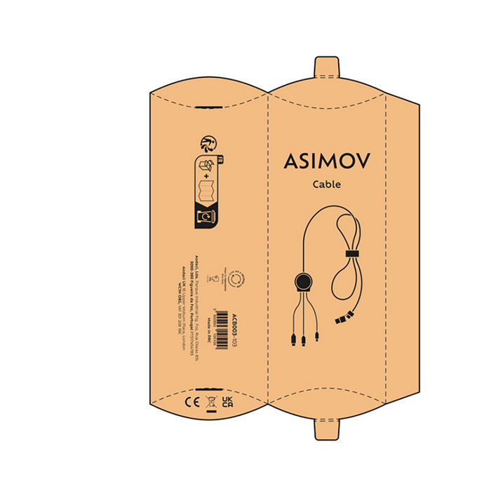 Cablu adaptor USB 5 in 1 Asimov rPET