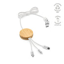 Cablu adaptor USB 3 in 1 Feynman RPET