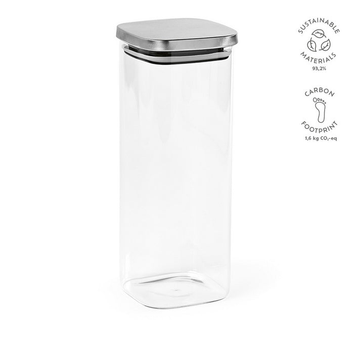 Borcan de depozitare din sticla borosilicat Delacroix 2100, 2130 ml