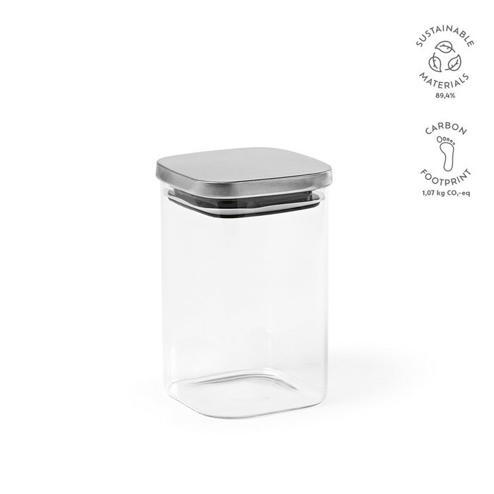 Borcan de depozitare din sticla borosilicat Delacroix 1200, 1270 ml