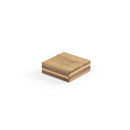 Set suport PAHARE coaster din lemn de salcam Velazquez