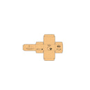 Casti wireless Pascal ABS reciclat, 400 mAh