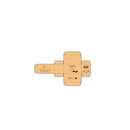 Casti wireless Pasteur ABS reciclat, 400 mAh