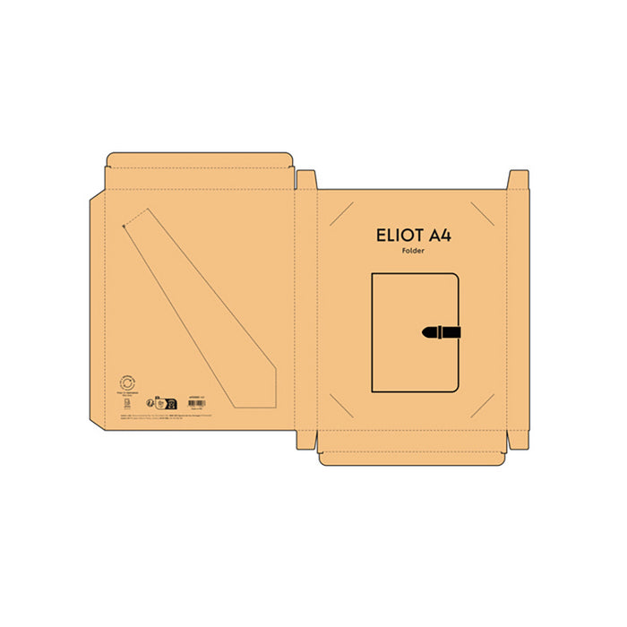 Mapa A4 24,5 x 31 x 2,5 cm bumbac reciclat Eliot