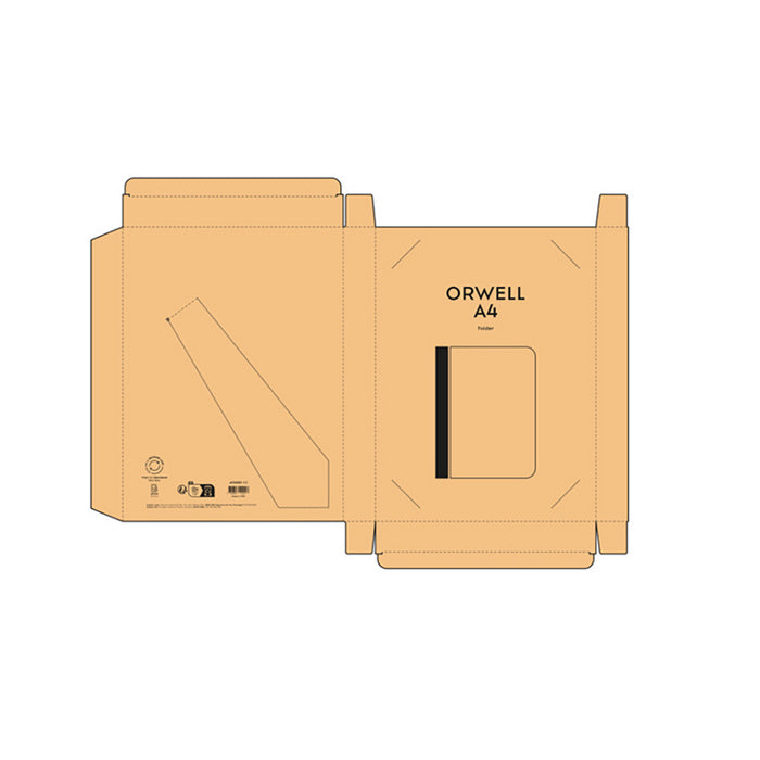 Mapa A4 23,5 x 31 cm PU reciclat Orwell