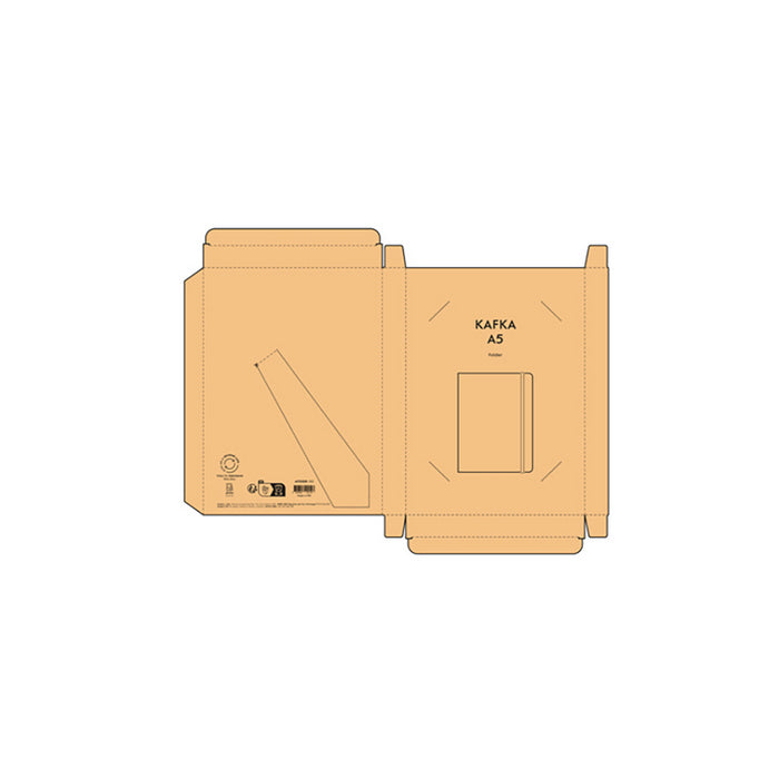 Mapa A5 18,3 x 25,2 cm pluta Kafka