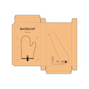 Manusa bucatarie bumbac reciclat Basquiat