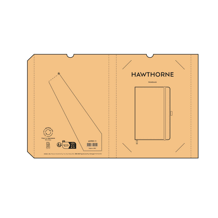 Caiet A5 15,2 x 21,3 cm hartie reciclata 70 g/mp Howthorne