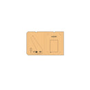 Caiet A5 14,5 x 21,5 cm hartie reciclata 80 g/mp Sartre