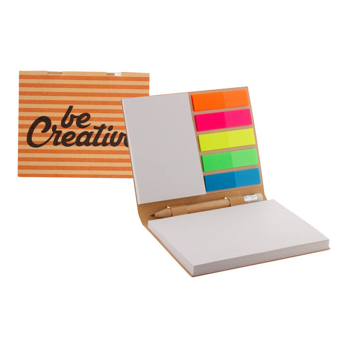 Notes adeziv personalizat "CreaStick Combo Plus Eco", cantitate minima 100 buc