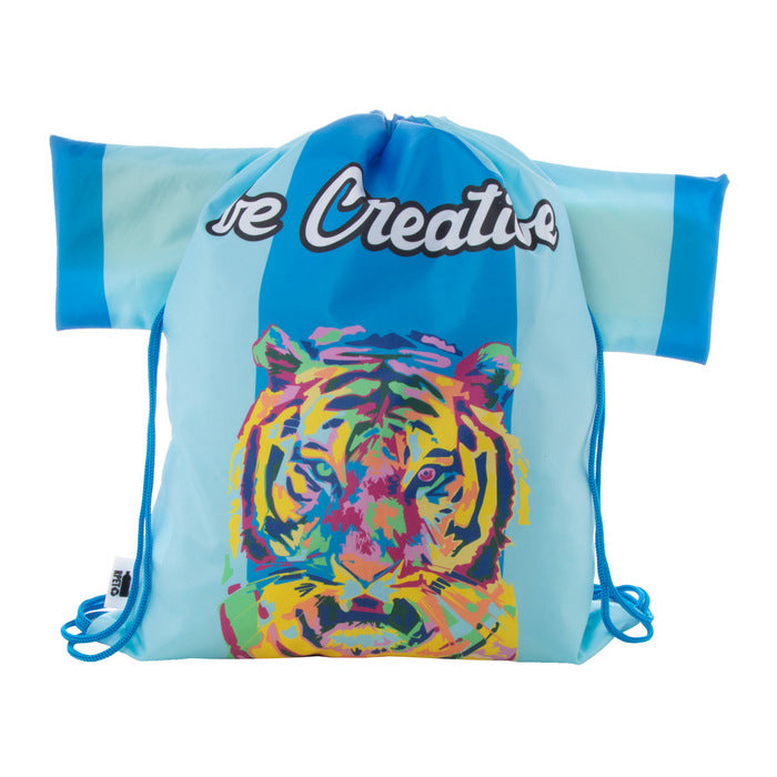 Sac cu snur personalizat "CreaDraw T RPET", cantitate minima 50 buc