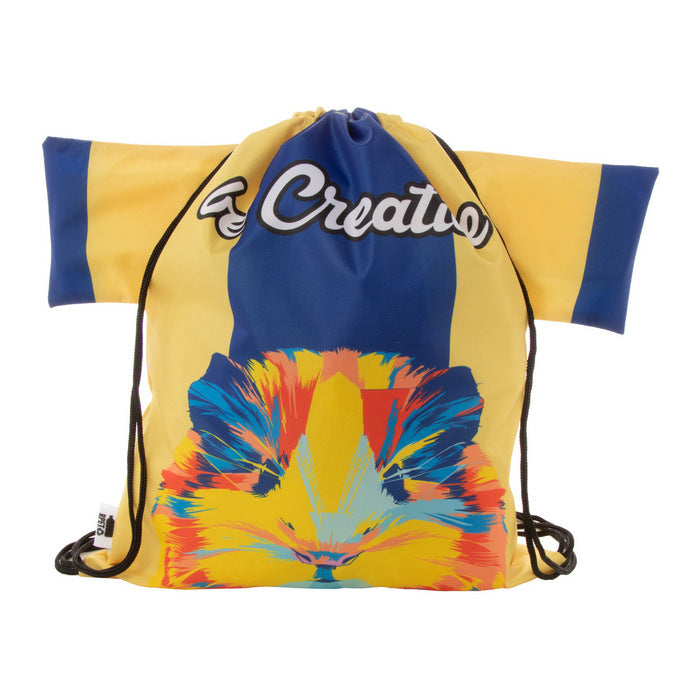 Sac cu snur personalizat "CreaDraw T RPET", cantitate minima 50 buc