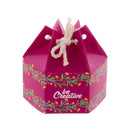 Cutie cadou hexagonala "CreaBox HexaCord S", cantitate minima 50 buc