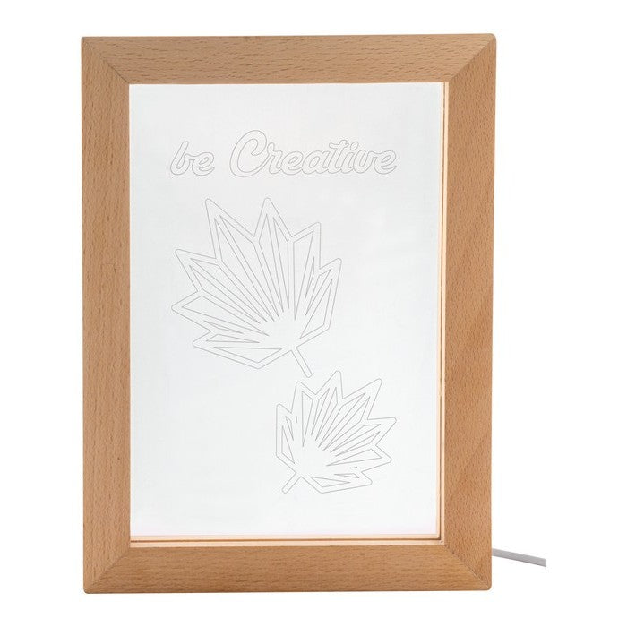 Trofeu cu Lumina Led "Woodiframe"