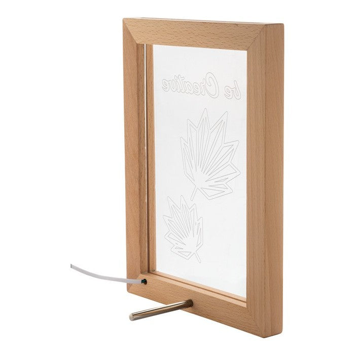 Trofeu cu Lumina Led "Woodiframe"