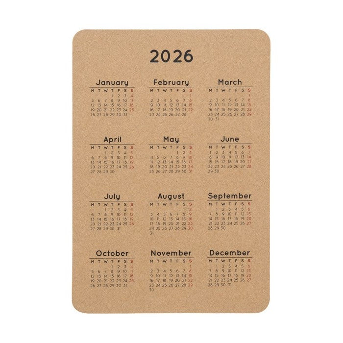 Calendar de Buzunar, Personalizat "Creadate Pocket Eco"