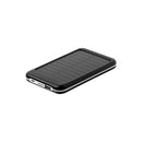 Baterie portabila din aluminiu 4000mAh cu incarcare solara "SunFour"