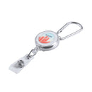 Dispozitiv retractabil prindere ecuson "Piste"