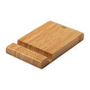 Suport telefon din bambus cu incarcator wirless "Restix"