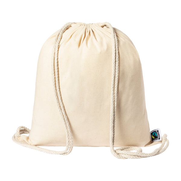 Sac cu snur bumbac Fairtrade "Sanfer"