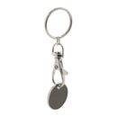 Eurocoin breloc cu fisa pentru carucior, dimensiune fisă ø23×1,7 mm