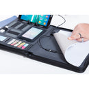 Mapa ~B4 260 × 340 × 40 mm piele artificiala cu acumulator extern "Rogers"