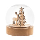 Decorațiune de Crăciun glob de zăpadă iluminat LED Sirius