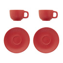 Set cesti cappuccino ceramica 85 ml Caturra Plus