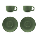 Set cesti cappuccino ceramica 85 ml Caturra Plus