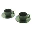 Set cesti cappuccino ceramica 85 ml Caturra Plus
