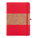 Caiet ~A5 14,5 × 21 cm din pluta si PU reciclat Corpux