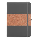 Caiet ~A5 14,5 × 21 cm din pluta si PU reciclat Corpux