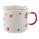 Cană ceramică vintage 300 ml cu design de Crăciun Nakkala