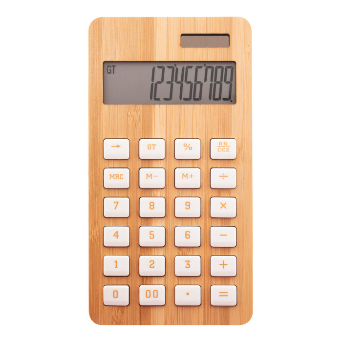 Calculator din bambus "Boocalc"