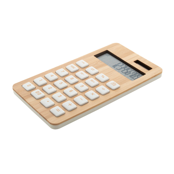 Calculator din bambus "Boocalc"