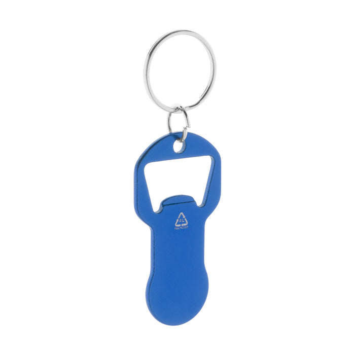 Breloc aluminiu reciclat cu desfacator Biropi