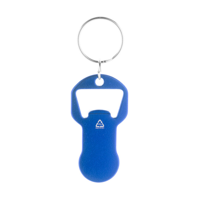 Breloc aluminiu reciclat cu desfacator Biropi