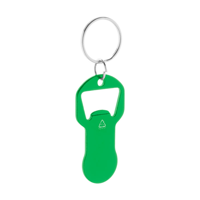 Breloc aluminiu reciclat cu desfacator Biropi