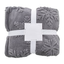 Pătură de Crăciun din RPET, strat dublu jacquard Valsatra
