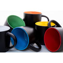 Cana ceramica neagra 300 ml Sculptus