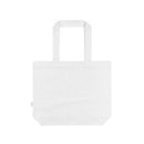 Sacosa bumbac, reciclat 220 g/mp Blanc 38 x 46 x 10 cm
