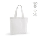 Sacosa bumbac, reciclat 220 g/mp Blanc 38 x 46 x 10 cm