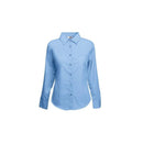 *CAMASA Fruit of the Loom OXFORD Lady Fit, maneca lunga, ALBASTRU DESCHIS, marimea L, lichidare de stoc