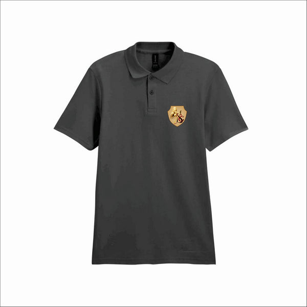 TRICOU POLO BARBATESC Gildan Softstyle® Double Pique GI64800, Promo Back to School, imprimat policormie ecuson fata inclus in pret*